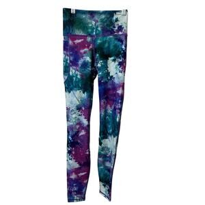 Under Armour NWT Womens XS Compression High Rise Full Length Leggings Tie Dye